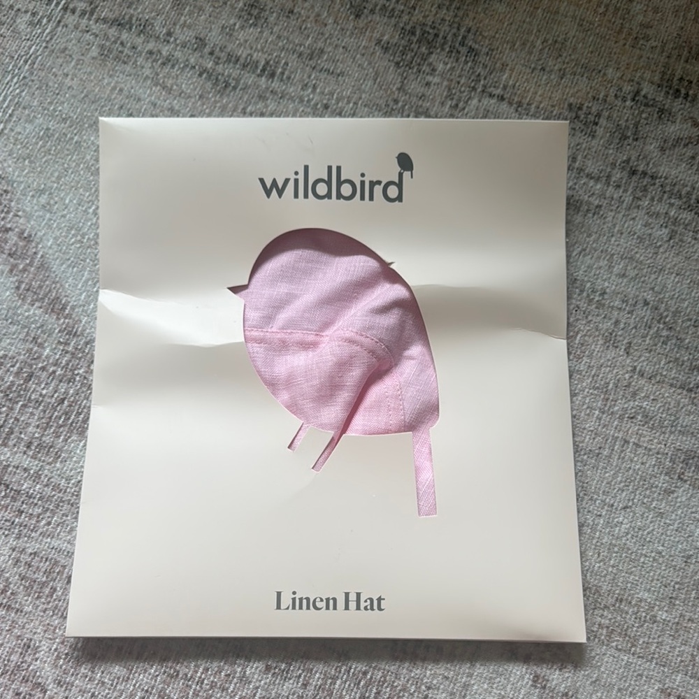 Wildbird Pink Linen Hat